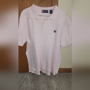 Chaps Light Pink Polo Shirt for Men